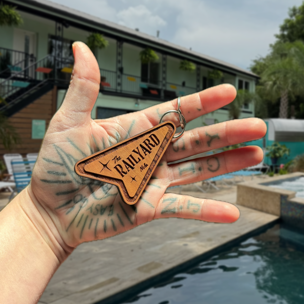 Wish you Were Queer Keychain