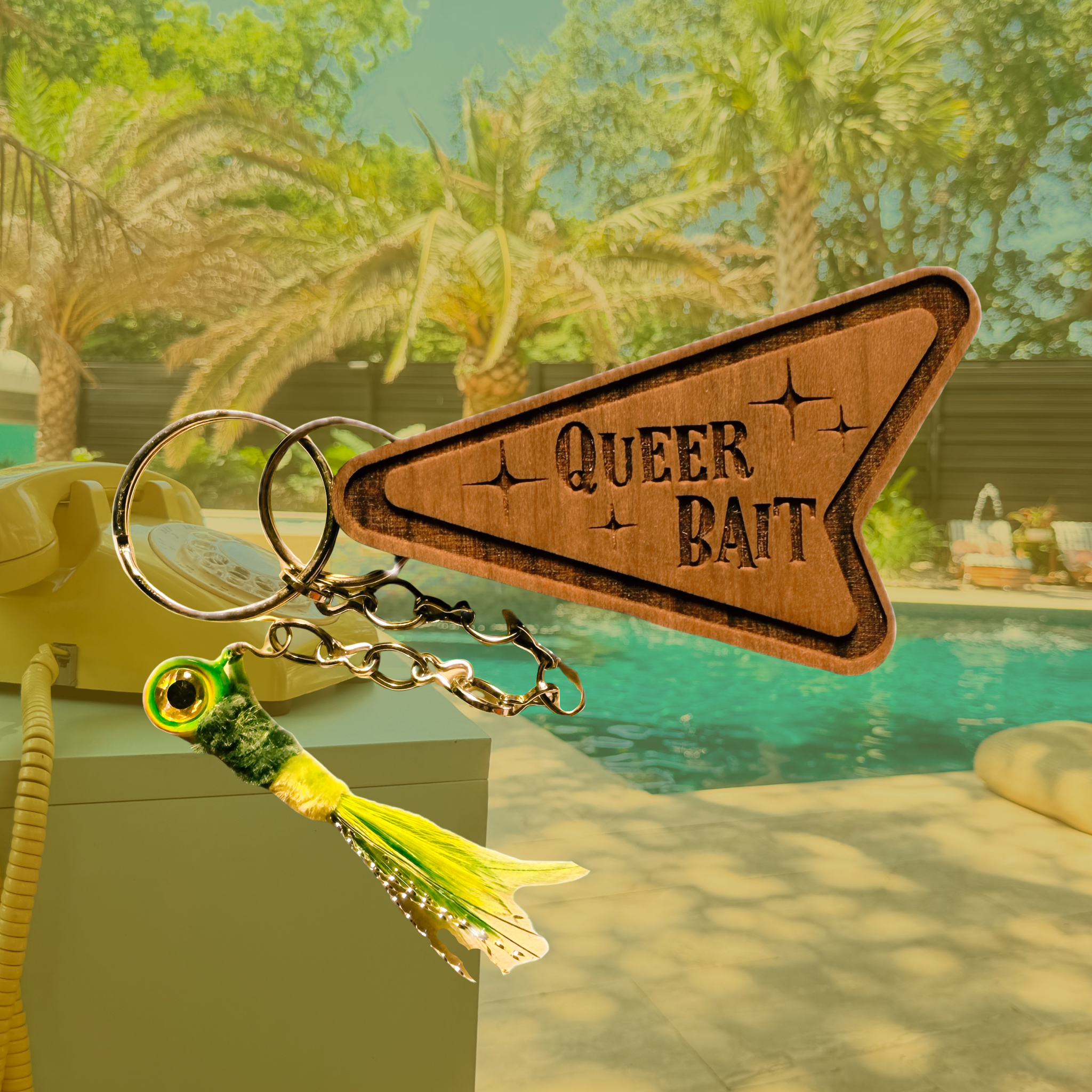 Queer Bait Keychain