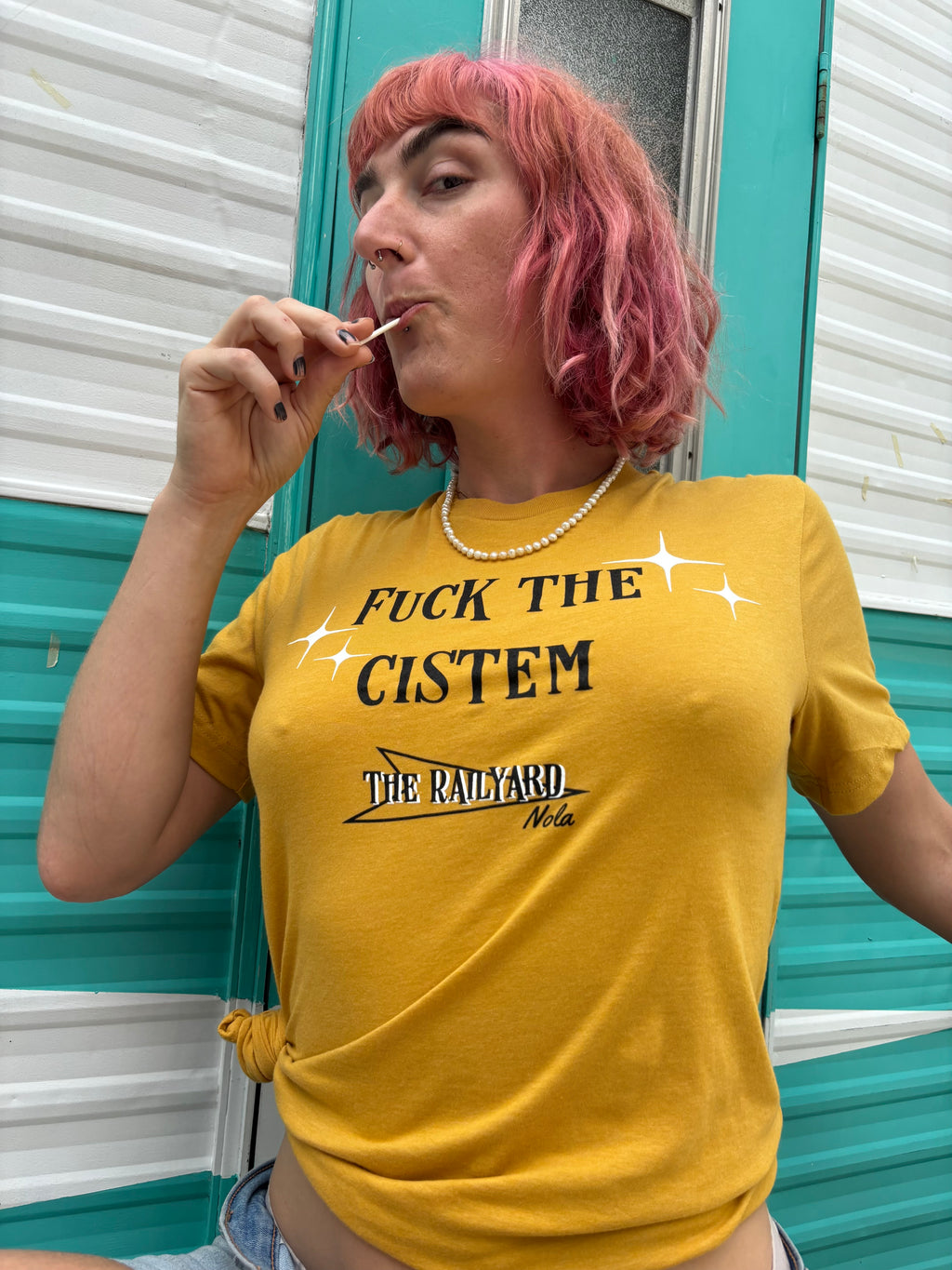 F*ck The Cistem T-shirt