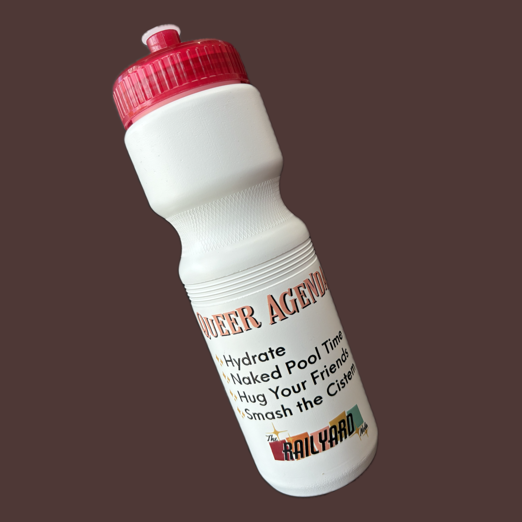 Queer Agenda Water Bottle