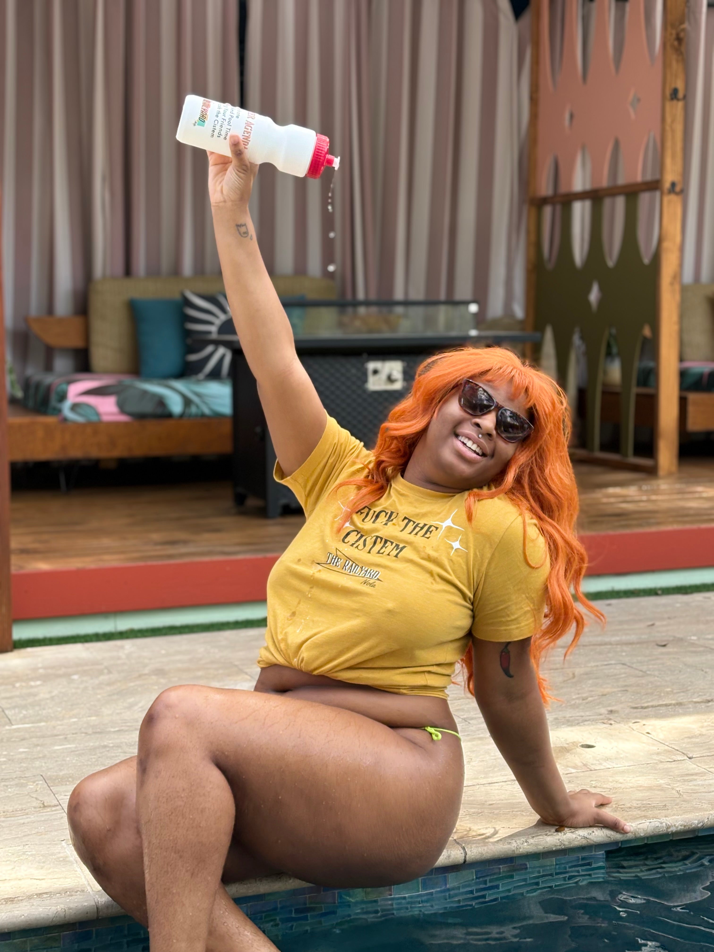 Queer Agenda Water Bottle